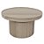 MESA EM MADEIRA REDONDO 70X70X40CM - Imagem 1