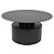 MESA EM METAL REDONDA PRETA 80CM X 80CM X 41CM - Imagem 1