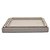 CJ DE 3 BANDEJAS DECORATIVAS REVESTIDO COM PU CRU P46CM X 32,5CM X 5C - Imagem 1