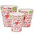 CJ DE CACHEPOTS DE CERAMICA - 3 PCS - Imagem 1