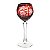 CJ. DE TACAS DE CRISTAL LAPIDADO - 6 PCS - VERMELHO - 50 ML - Imagem 1