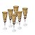 CJ DE TACAS DE CHAMPAGNE 6 PCS - Imagem 1