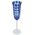 JOGO DE TACAS PARA CHAMPAGNE - AZUL - 6 PCS - Imagem 1