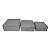 CONJ DE CESTAS DE PALHA CINZA - 3 PCS - Imagem 1