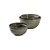 CJ DE BOWLS EM CERAMICA VERDE 3PCS - Imagem 1