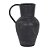 VASO DECORATIVO EM METAL PRETO 26CM X 20CM X 33CM - Imagem 1