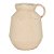 VASO DECORATIVO EM METAL COR CREME 24,5CM X 23CM X 29,5CM - Imagem 1