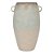 VASO DECORATIVO EM METAL - ESVERDEADO - 27CM X 46,5CM - Imagem 1