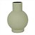 VASO DECORATIVO - EM METAL COR VERDE - 19,5CM X 28CM - Imagem 1