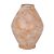 VASO DECORATIVO EM METAL COR ROSA 24,5CM X 32CM - Imagem 1