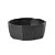 VASO DECORATIVO EM CERAMICA PRETO - Imagem 1