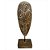 PECA DECORATIVA EM RESINA ESTATUETA MARROM 19X12X59CM - Imagem 1