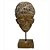 PECA DECORATIVA EM RESINA ESTATUETA MARROM 20X12X57CM - Imagem 1