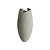 VASO DECORATIVO CERAMICA CINZA CLARO - Imagem 1