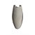 VASO DECORATIVO CERAMICA CINZA CLARO - Imagem 1