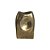 VASO DECORATIVO EM CERAMICA DOURADO - Imagem 1