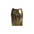 VASO DECORATIVO EM CERAMICA DOURADO - Imagem 1