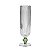 CONJ DE TACAS DE CHAMPAGNE TRANSPARENTE E VERDE - 6 PCS - Imagem 1
