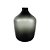VASO DECORATIVO EM VIDRO DEGRADE FUME FOSCO - Imagem 1