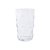 CJ DE COPOS EM VIDRO COM TEXTURA BOLHAS TRANSPARENTE 6PCS - 350ML - Imagem 1