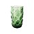 CJ DE COPOS EM VIDRO COM TEXTURA BOLHAS VERDE 6PCS - 350ML - Imagem 1