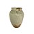 VASO DECORATIVO EM CERAMICA BEGE E MARROM - Imagem 1