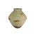 VASO DECORATIVO EM CERAMICA BEGE E MARROM - Imagem 1