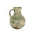 VASO DECORATIVO TIPO JARRA EM CERAMICA BEGE E MARROM - Imagem 1