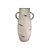 VASO DECORATIVO EM CERAMICA BRANCO RUSTICO - Imagem 1