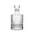 GARRAFA DE WHISKEY EM VIDRO DETALHADO TRANSPARENTE - 900ML - Imagem 1