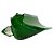CONCHA DECORATIVA EM VIDRO VERDE 22CM X 11CM X 10,5CM - Imagem 1