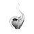 ELEFANTE DECORATIVO EM VIDRO FUME - Imagem 1