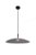 PENDENTE CHIMBAL PRETO / PRETO (D)60CM (A)19CM 1XLED INTEGRADO 20W 3000K 670LM IP20 - Imagem 1