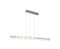 PENDENTE BISOT GRAFITE / TRANSPARENTE (L)6,5CM (C)126CM (A)8CM 1XLED INTEGRADO 48W 3000K 1820LM IP20 - Imagem 1