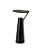 ABAJUR CLOCHET PRETO / DOURADO (L)24CM (C)27CM (A)45CM 1XGU10 MR11 MAX 5W IP20 - Imagem 1