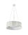 PENDENTE CHEMISE BEGE / DOURADO (D)60CM (A)18CM 1XLED INTEGRADO 30W 3000K 1079LM IP20 - Imagem 1