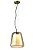 PENDENTE ALMA CONHAQUE / DOURADO (D)28CM (A)30CM 1XLED INTEGRADO 9,2W 3000K 667LM IP20 - Imagem 1
