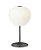 ABAJUR NAGAVI GRAFITE / OPALINO (D)24CM (A)42CM 3XG9 MAX 28W IP20 - Imagem 1