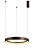 PENDENTE KAPHI CAFÉ / BRANCO (D)60CM (A)6CM 1XLED INTEGRADO 30W 3000K 2100LM IP20 - Imagem 1