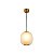 PENDENTE FRISO JATEADO / DOURADO (D)24CM (A)27CM 1XE27 BULBO MAX 40W IP20 - Imagem 1