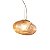 PENDENTE FLUBBER CONHAQUE / DOURADO (D)30CM (A)25CM 1XG9 HALOPIN COB MAX 25W IP20 - Imagem 1