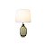 ABAJUR SOFFIATO FUME (L)10CM (C)18CM (A)44CM 1XE27 BULBO MAX 40W IP20 (SOMENTE BASE) - Imagem 1