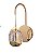 ARANDELA GUTE DOURADO / TRANSPARENTE (L)11CM (C)15,5CM (A)26,5CM 1XLED INTEGRADO 4,8W 3000K 288LM IP20 - Imagem 1
