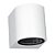 ARANDELA DOTS BRANCO (L)7,2CM (C)9,5CM (A)8CM 1XGU10 MR16 MAX 10W IP65 - Imagem 1