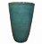 VASO VIETNAMITA CERÂMICA IMPORTADO MALDIVAS GRANDE AQUA D50CM X A76CM - Imagem 2