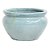 BACIA VIETNAMITA CERÂMICA IMPORTADO GRÉCIA MÉDIO AQUA D59CM X A32CM - Imagem 1