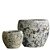 VASO VIETNAMITA CERÂMICA IMPORTADO JULIET ATLANTIS ORGANIC D31CM X A26CM - Imagem 2
