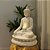 FONTE DE BUDA TIBETANO MARMORITE 60CM - Imagem 4