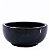 BACIA VIETNAMITA CERÂMICA IMPORTADA ITÁLIA GRANDE PRETA D53CM X A23CM - Imagem 1