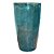 VASO VIETNAMITA CERÂMICA IMPORTADO SINGAPURA GRANDE MOSS GREEN D50CM X A90CM - Imagem 1